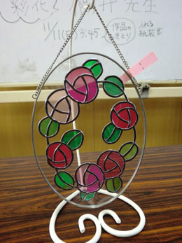 薔薇のオーナメント.JPG